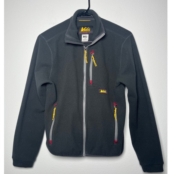 Other - REI Co-op Trailsmith Fleece Jacket Kids L 14-16 Gray Full Zip Hiking Gorpcore